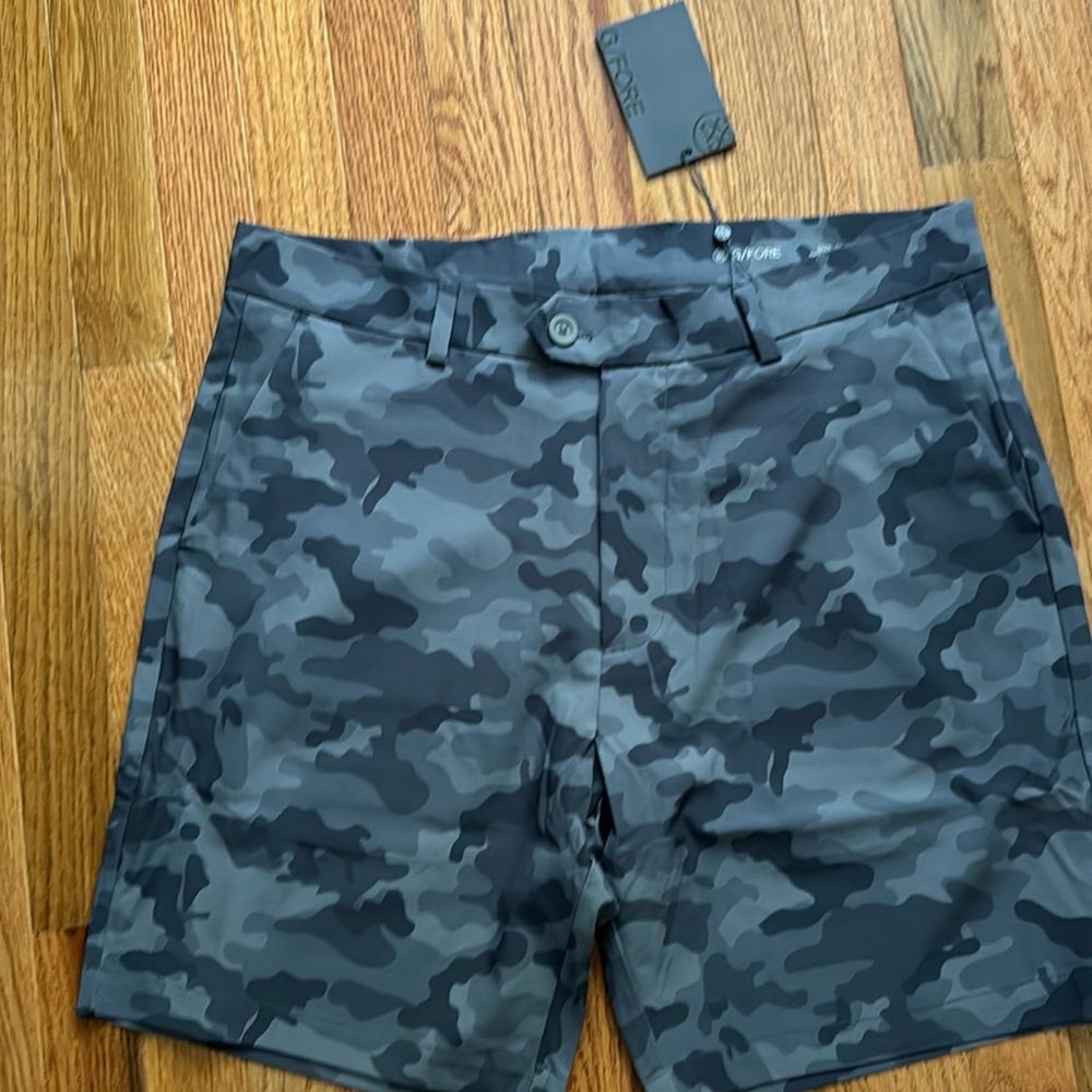 NWT GFORE CAMO GOLF SHORTS